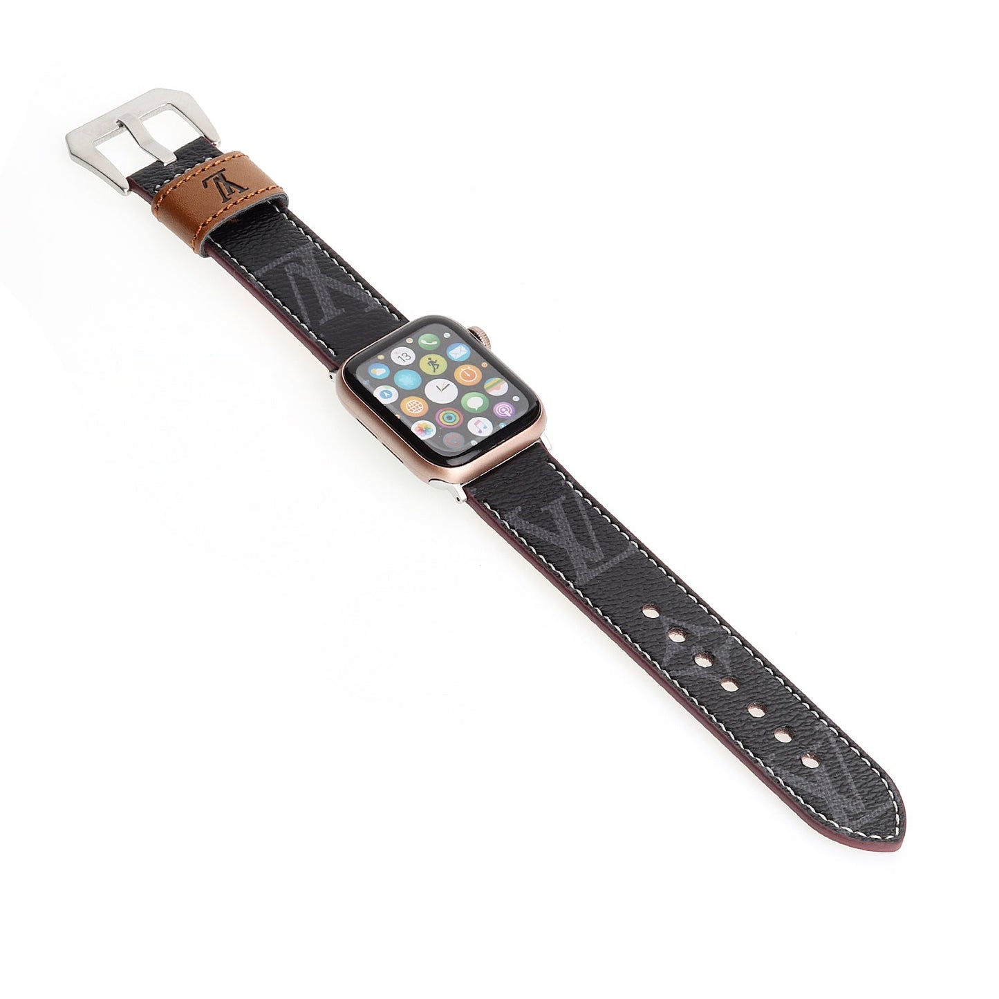 LEATHER CANVAS LUXURY APPLE WATCH BANDS - Iphonecasehouse