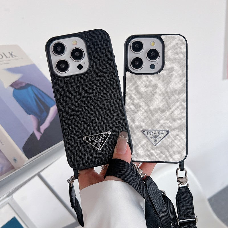 Pra Crossbody Leather iPhone Case - Iphonecasehouse