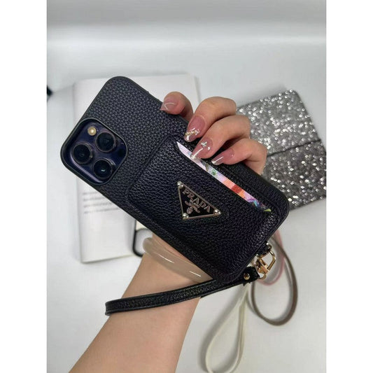 Pra Four Colors Card Bag iPhone Case - Iphonecasehouse