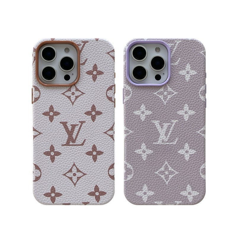 Lou Leather iPhone Case - Iphonecasehouse