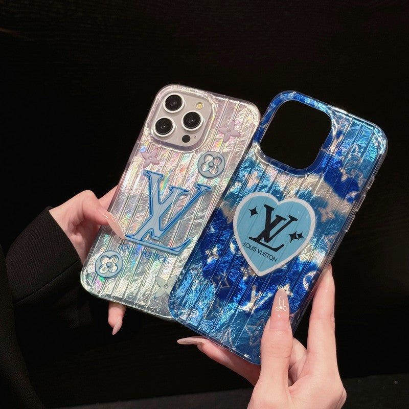 Lou Pink & Blue iPhone Case - Iphonecasehouse