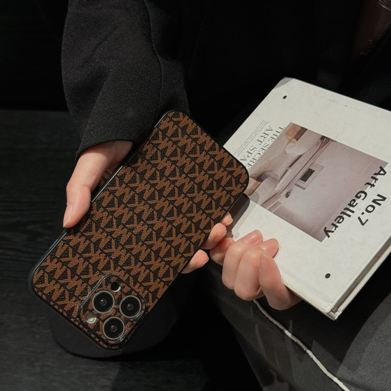 MK Leather iPhone Case - Iphonecasehouse