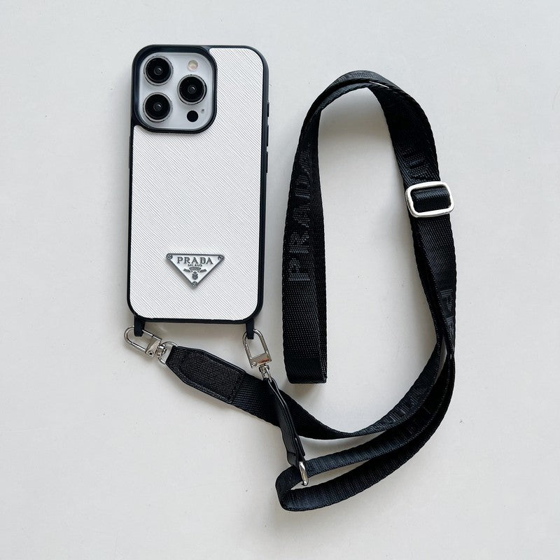 Pra Crossbody Leather iPhone Case - Iphonecasehouse