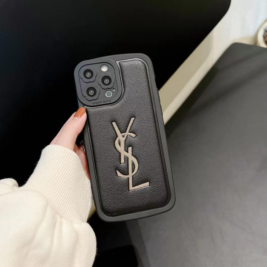 Luxurious Golden Logo Phone Case - Iphonecasehouse