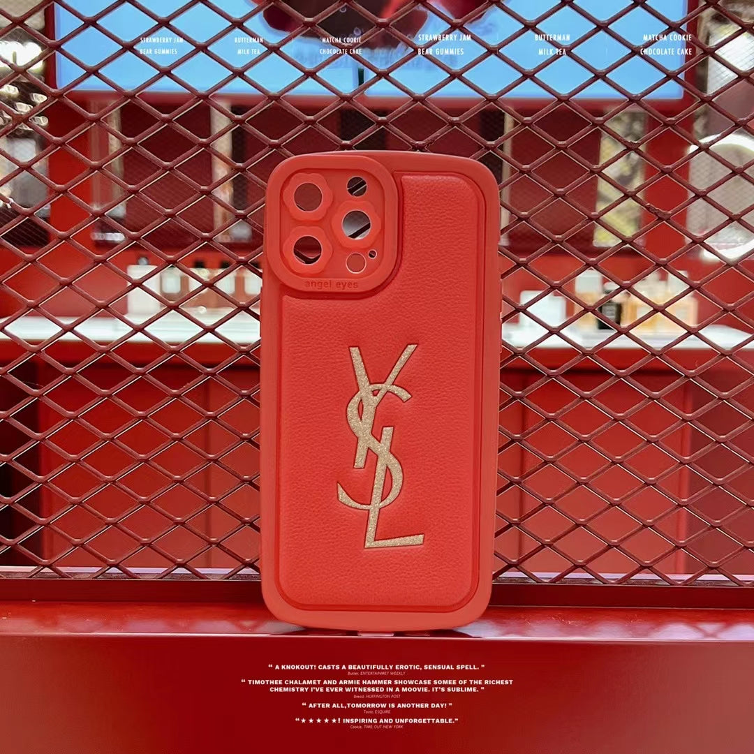 Luxurious Golden Logo Phone Case - Iphonecasehouse
