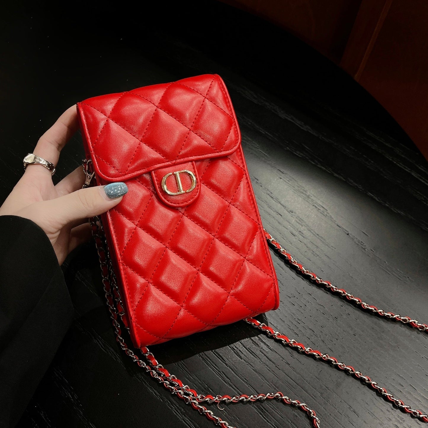Crossbody Leather Phone Bag - Iphonecasehouse