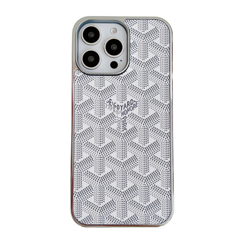 Goya Multi-Color White Gold iPhone Case - Iphonecasehouse