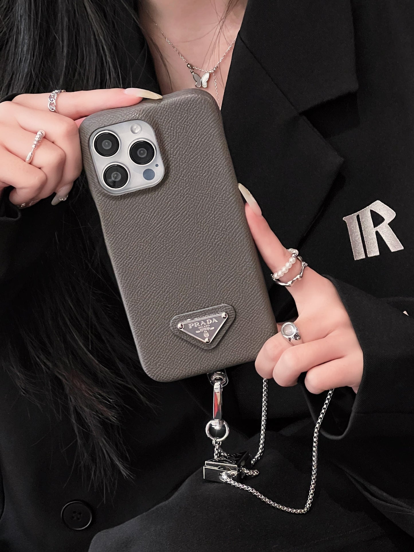 Pra Leather Crossbody iPhone Case - Iphonecasehouse