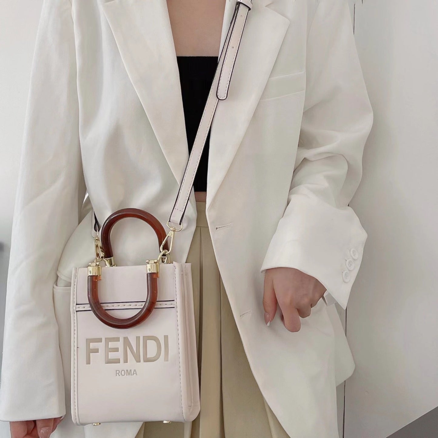 Classic Tote Bag With Crossbody Strap - Iphonecasehouse