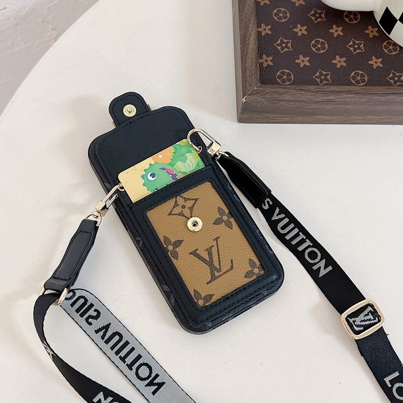 Lou Card Holder Crossbody iPhone Case - Iphonecasehouse