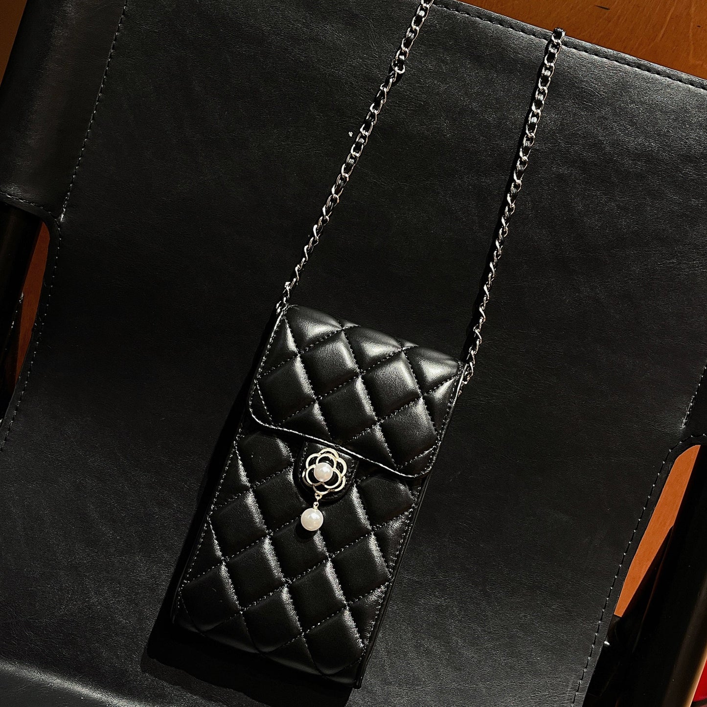 Crossbody Leather Phone Bag - Iphonecasehouse