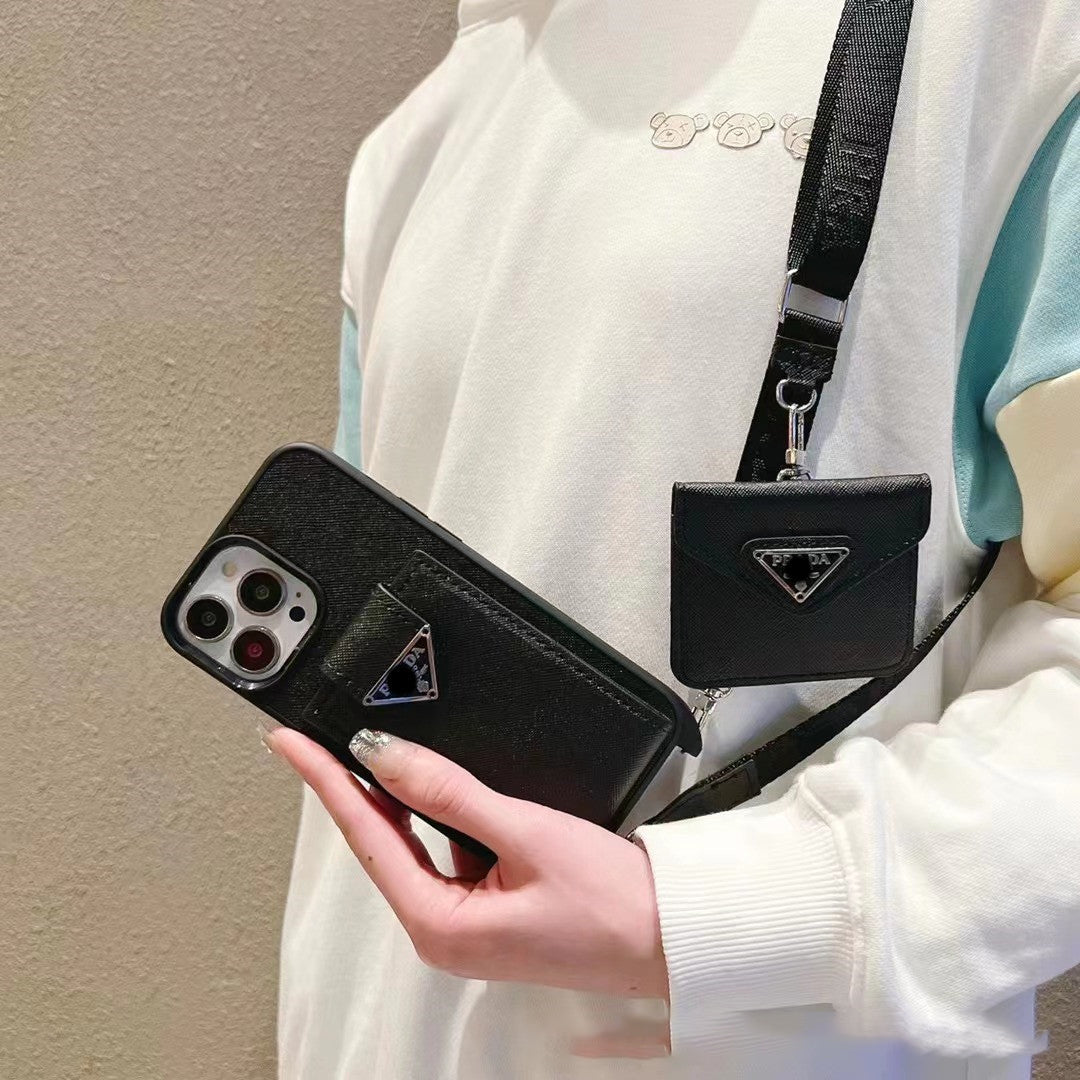 Pra Leather Chain iPhone Case - Iphonecasehouse