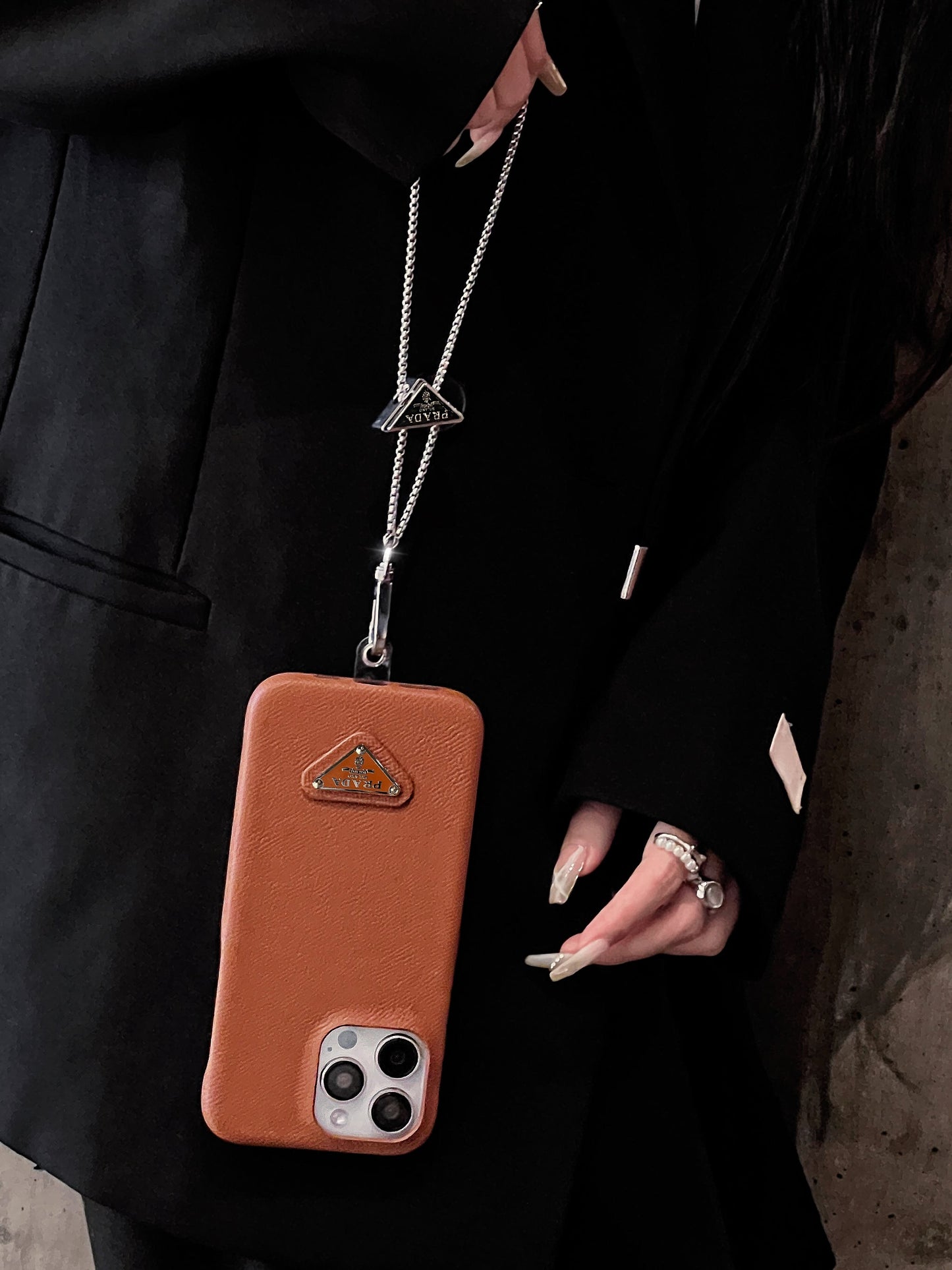 Pra Leather Crossbody iPhone Case - Iphonecasehouse