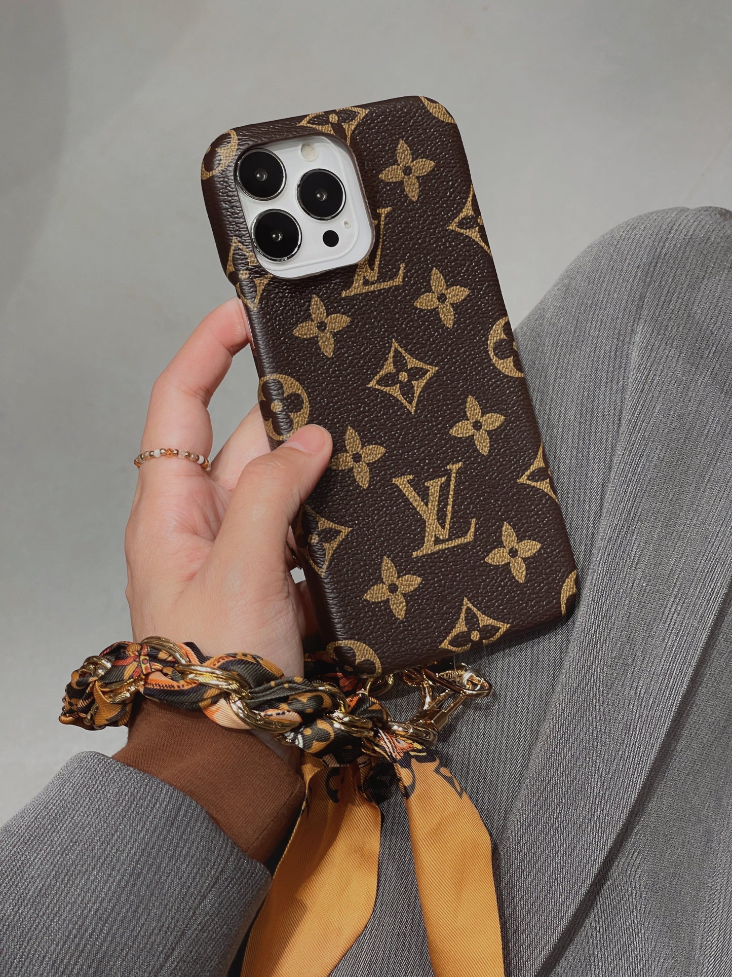 Lou Silk Wristband iPhone Case - Iphonecasehouse