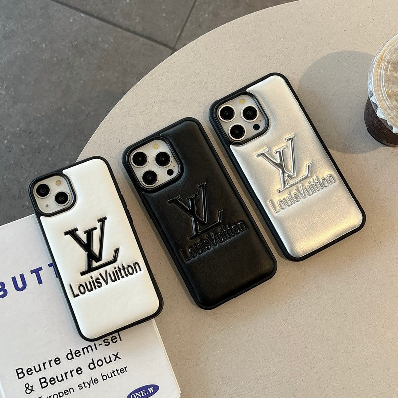 Lou Leather iPhone Case - Iphonecasehouse