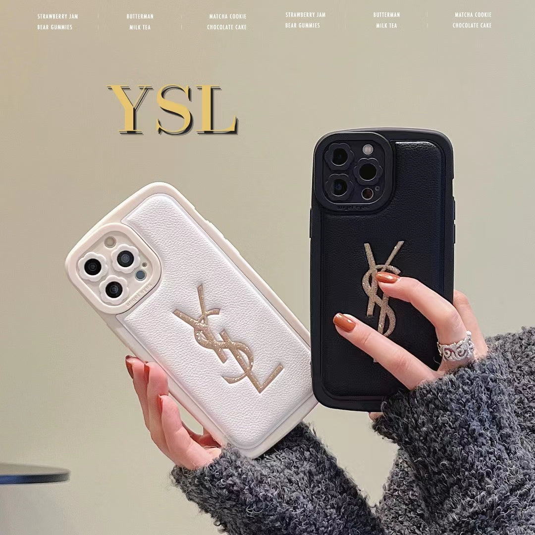 Luxurious Golden Logo Phone Case - Iphonecasehouse