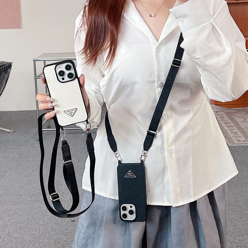 Pra Crossbody Leather iPhone Case - Iphonecasehouse
