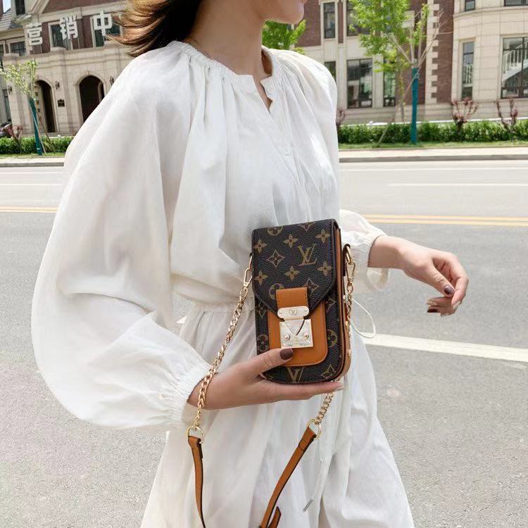 Crossbody Leather Phone Bag - Iphonecasehouse