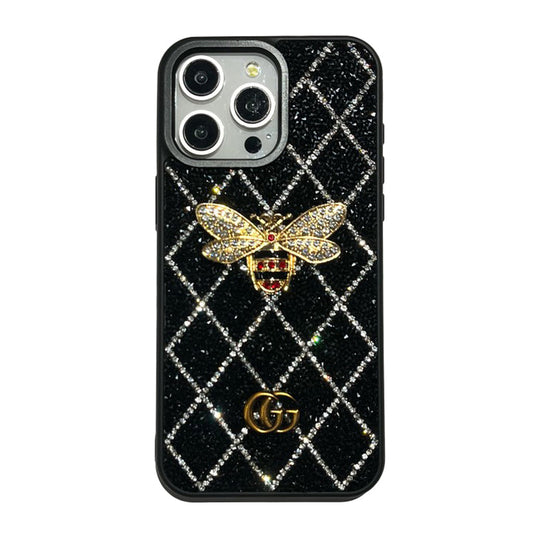 GG Bee Diamond iPhone Case - Iphonecasehouse
