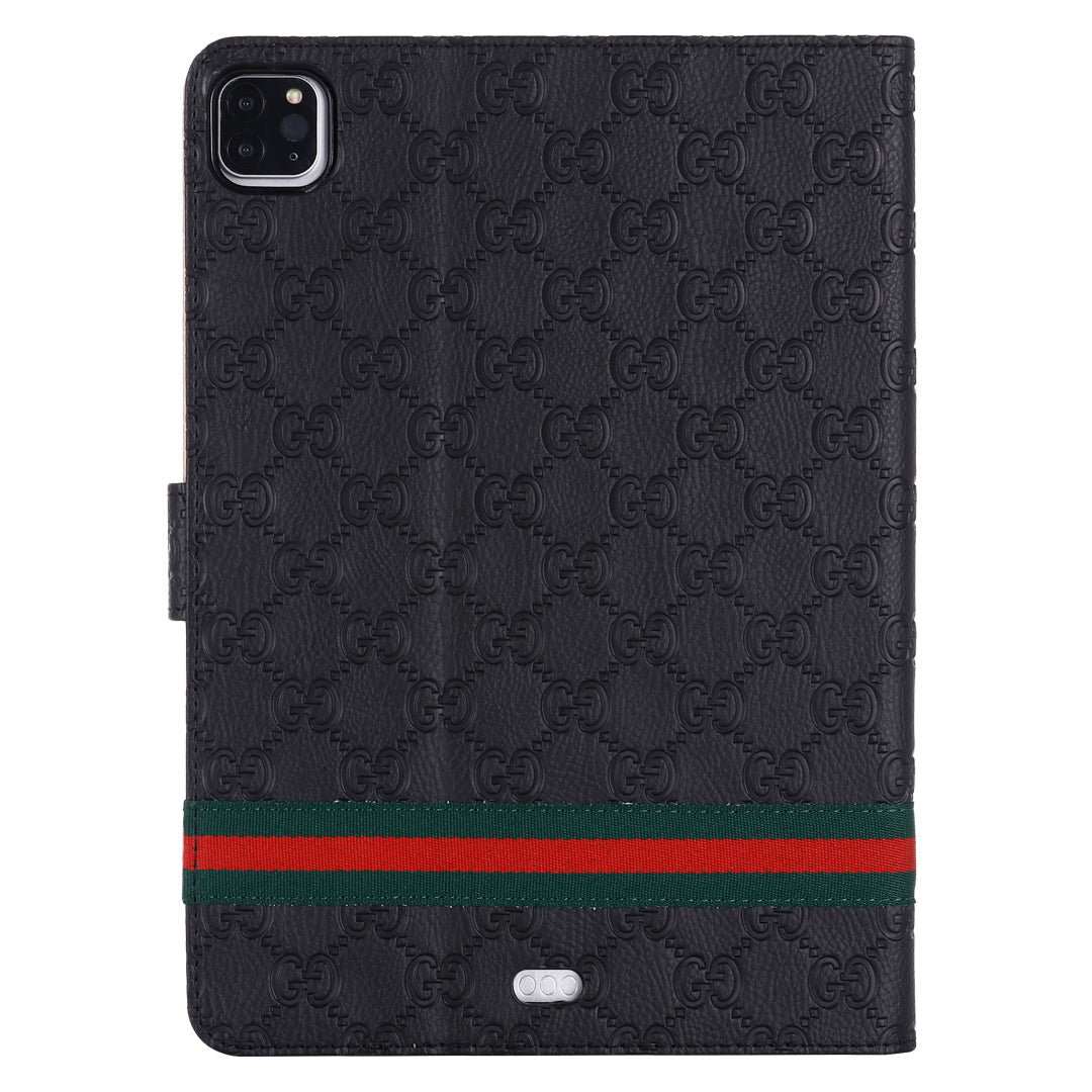 3D Embossing Flip Cover Holster Apple iPad Cases With Stand Function - Iphonecasehouse