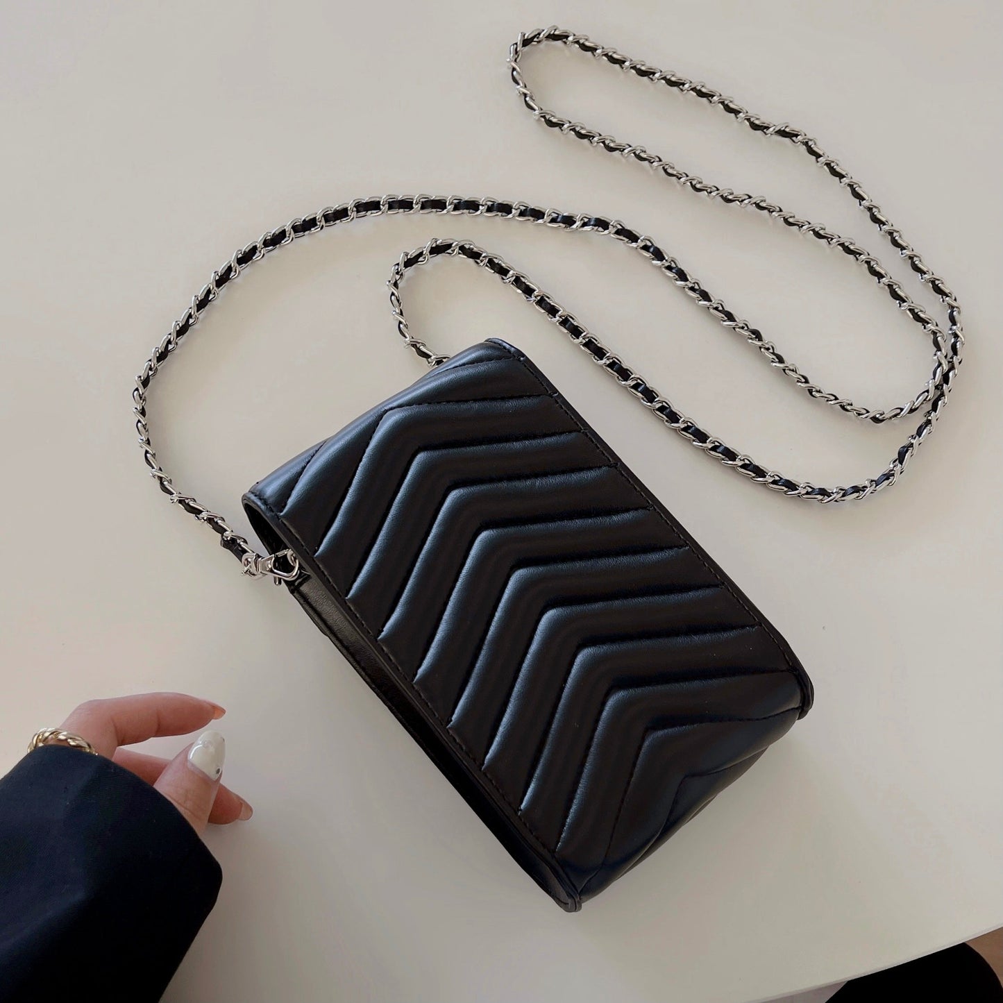 Crossbody Leather Phone Bag - Iphonecasehouse