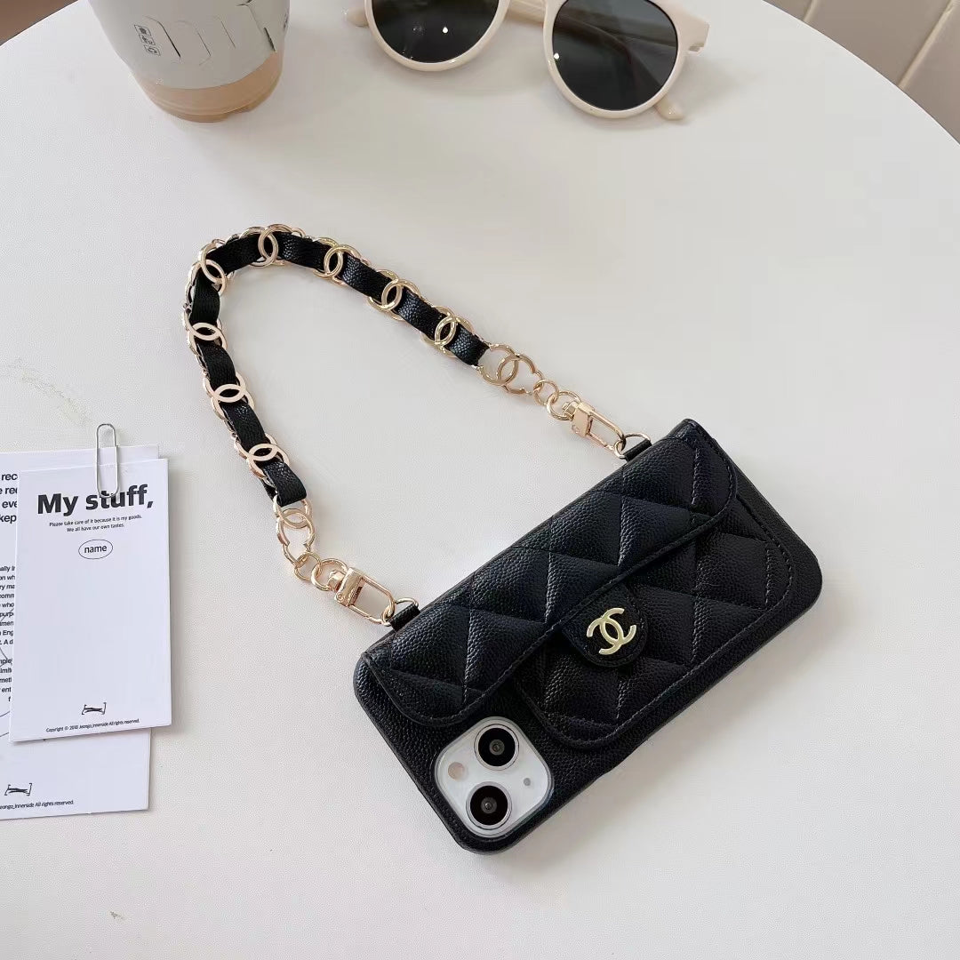 CN Pastel iPhone Cases Bag With Strap - Iphonecasehouse