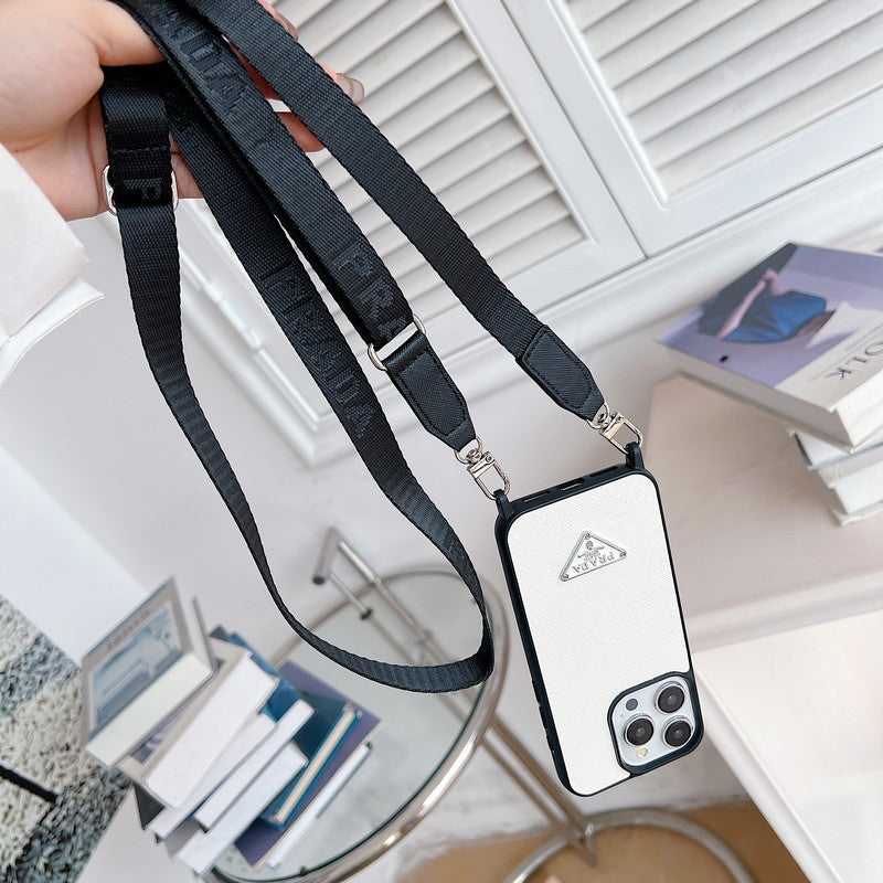 Pra Crossbody Leather iPhone Case - Iphonecasehouse