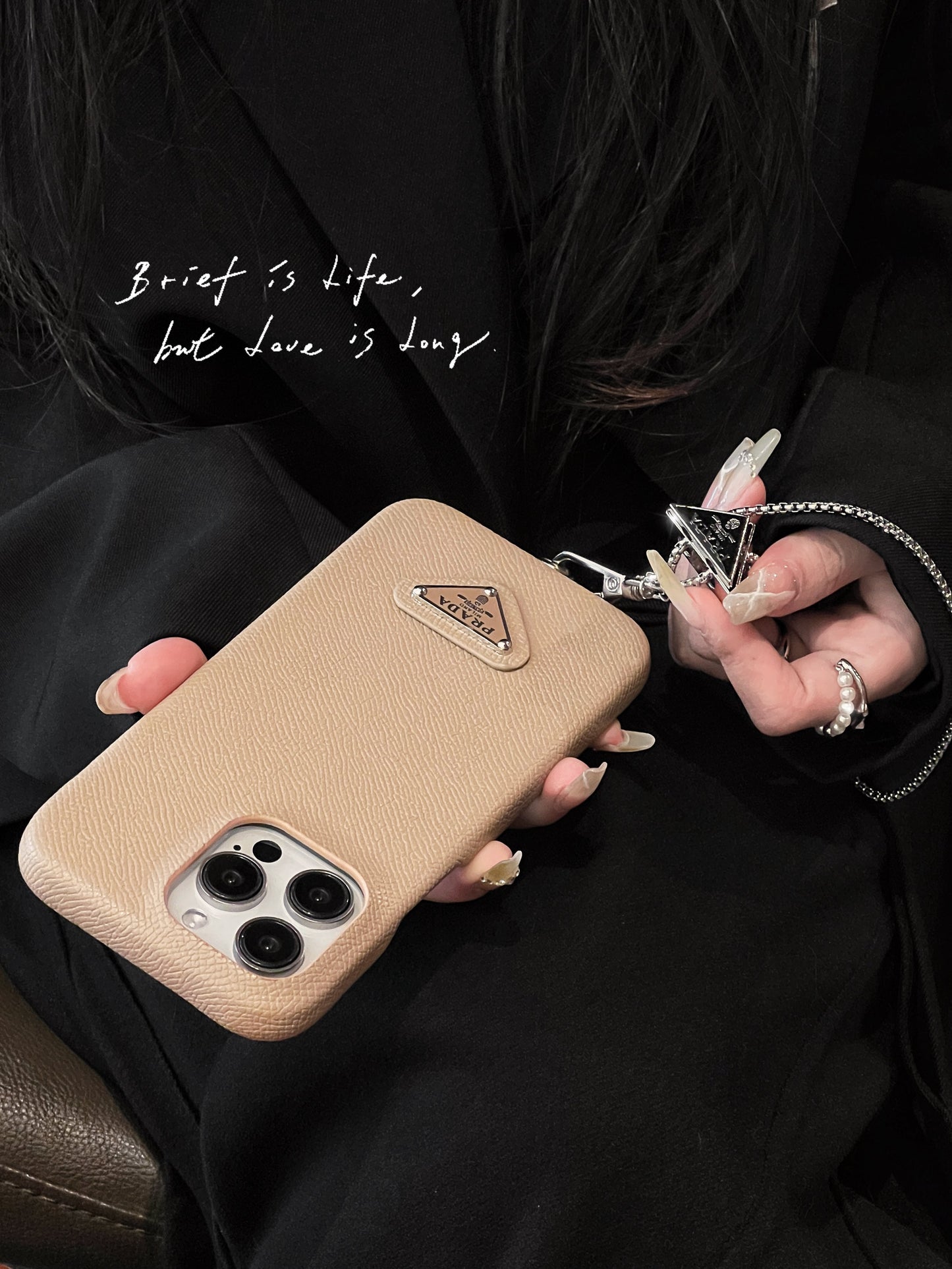 Pra Leather Crossbody iPhone Case - Iphonecasehouse