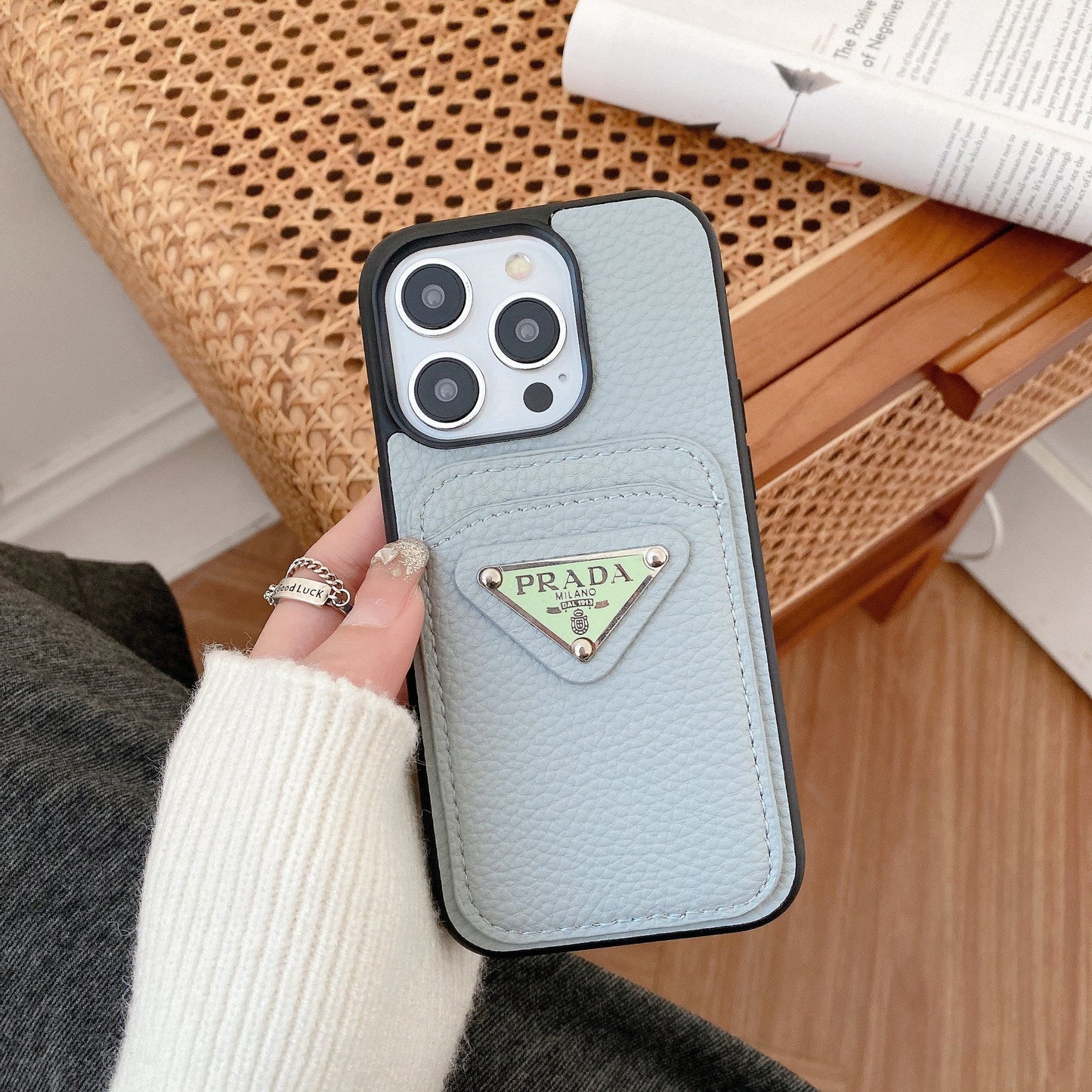 Pra Card Holder Color iPhone Case - Iphonecasehouse