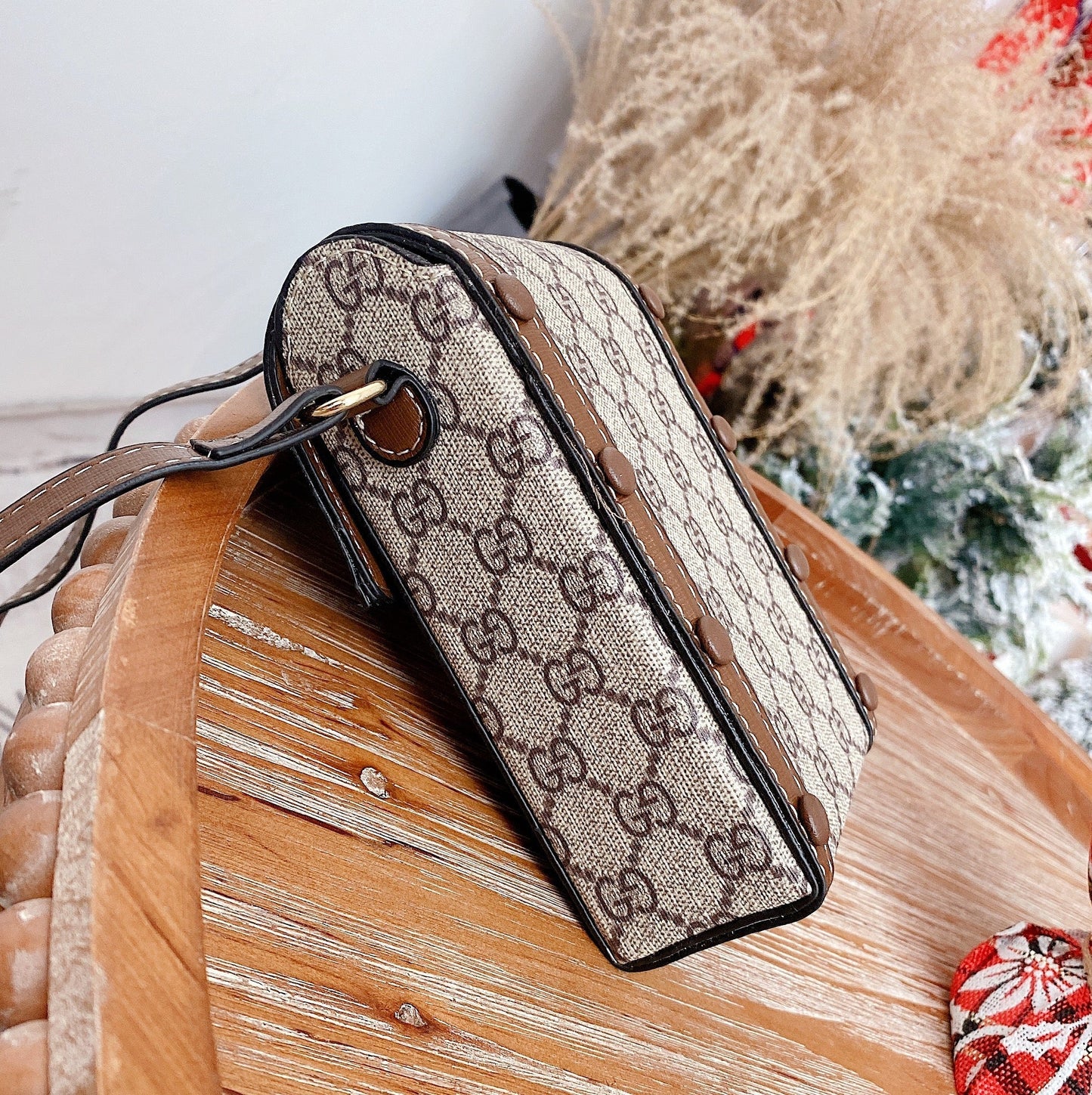 GG Crossbody Leather Bag - Iphonecasehouse