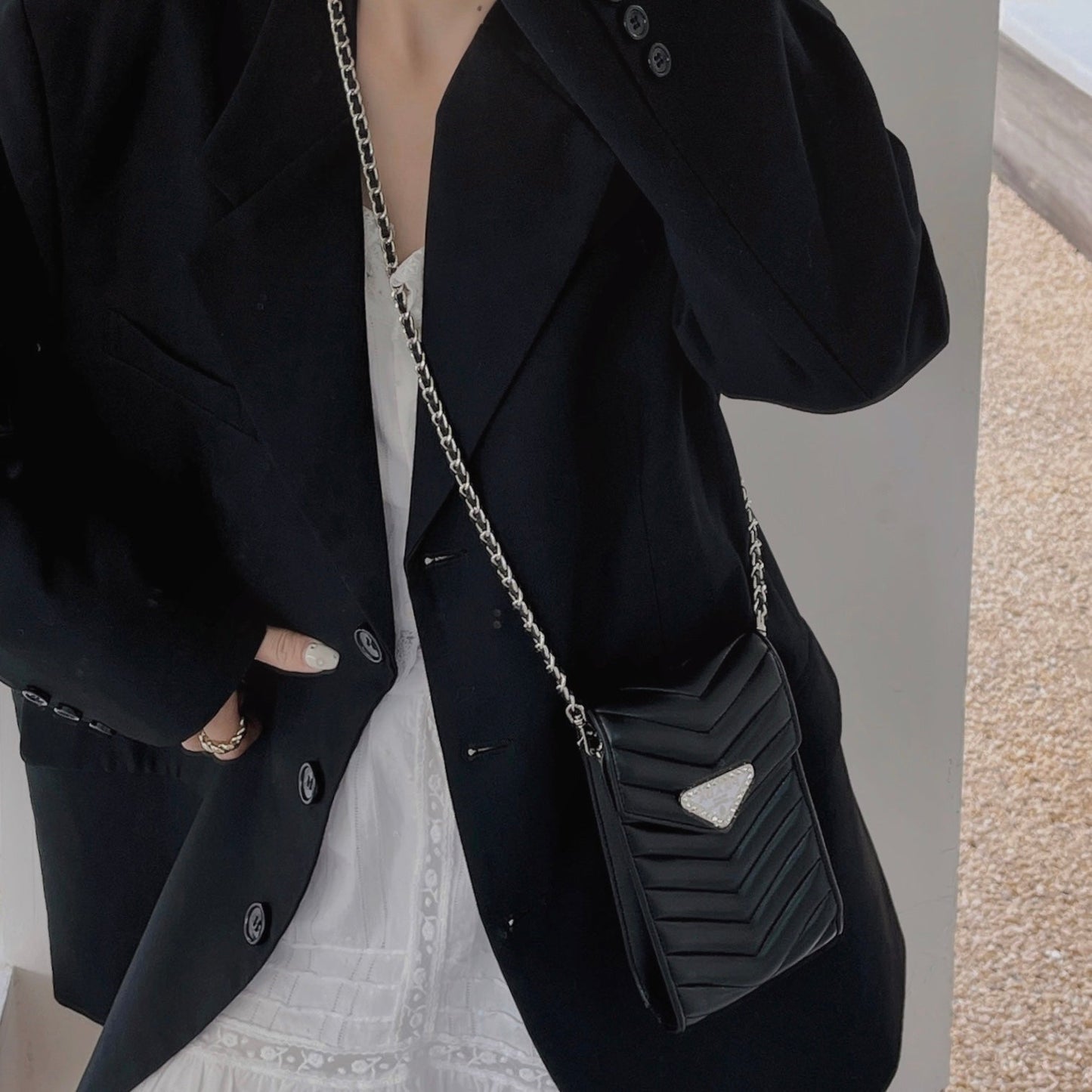 Crossbody Leather Phone Bag - Iphonecasehouse