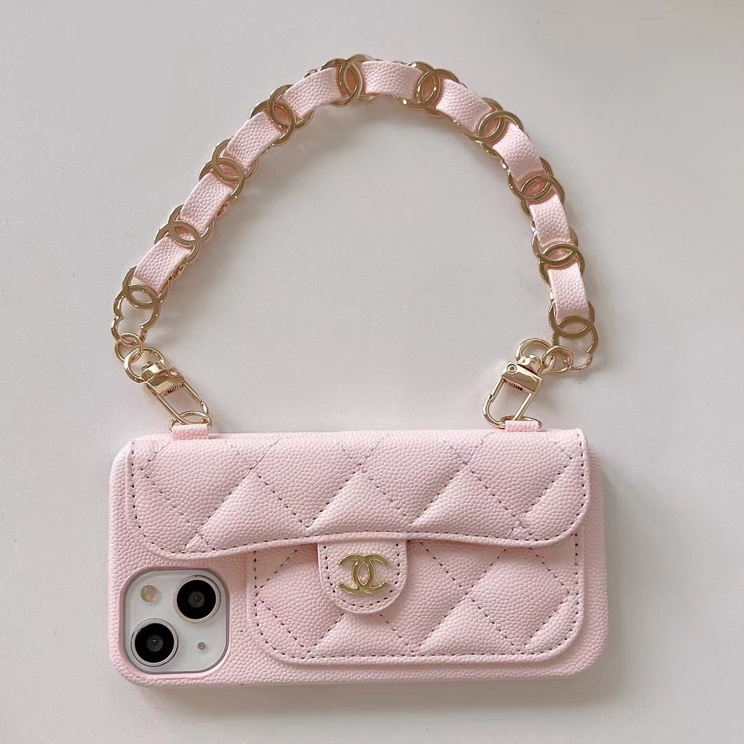 CN Pastel iPhone Cases Bag With Strap - Iphonecasehouse