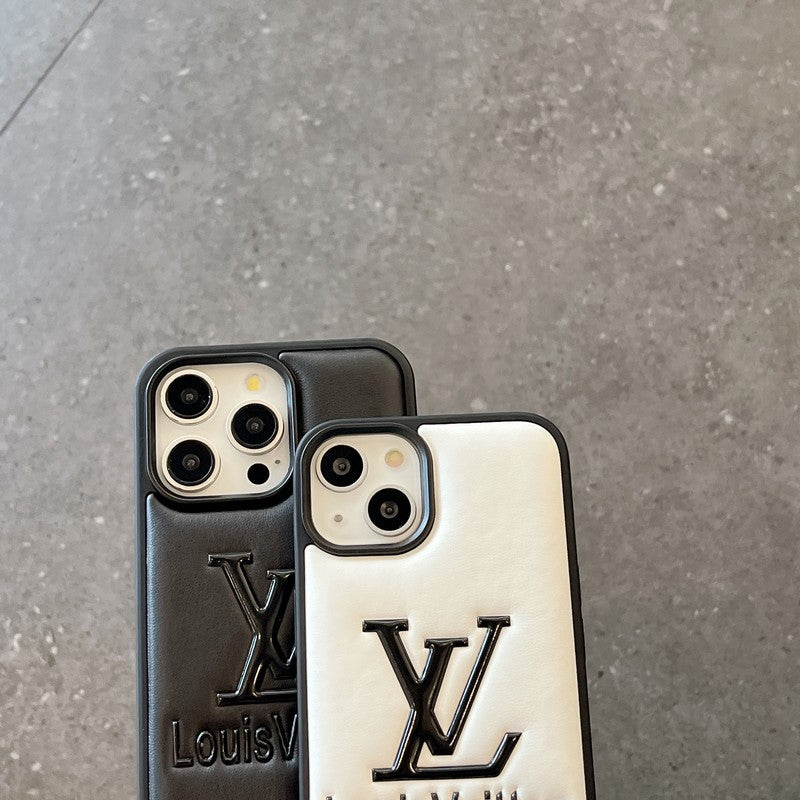 Lou Leather iPhone Case - Iphonecasehouse