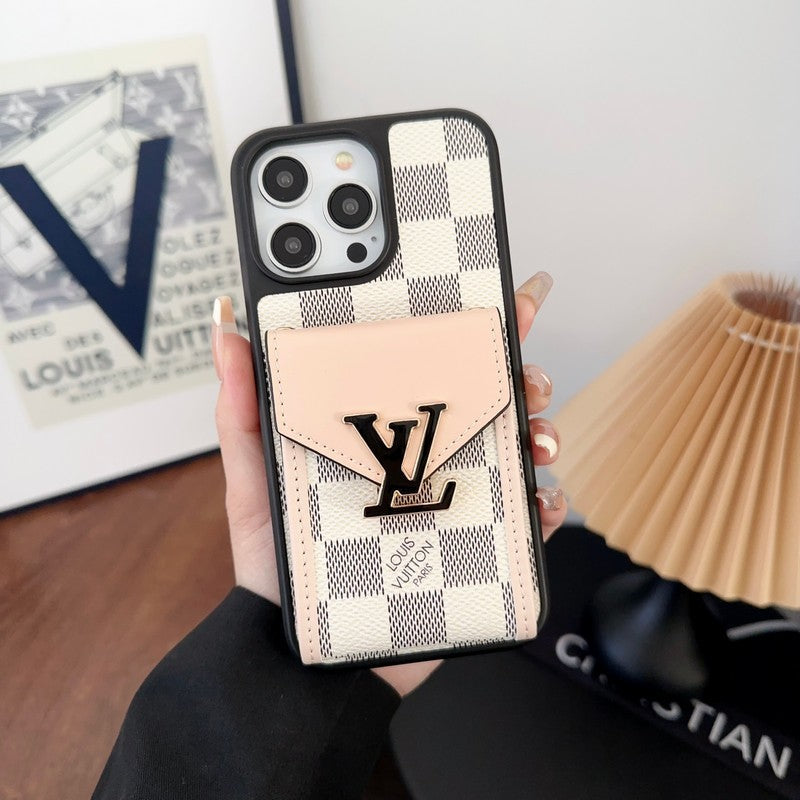 Lou Card Bag Color iPhone Case - Iphonecasehouse