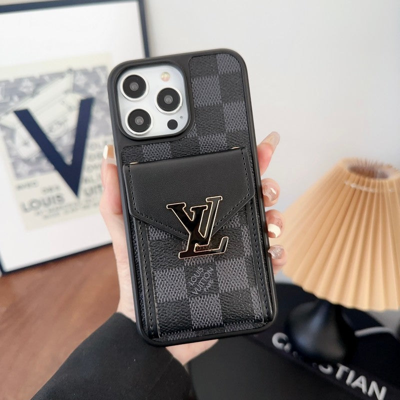 Lou Card Bag Color iPhone Case - Iphonecasehouse