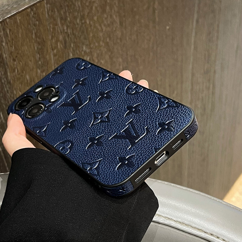 Lou Color Leather iPhone Case - Iphonecasehouse