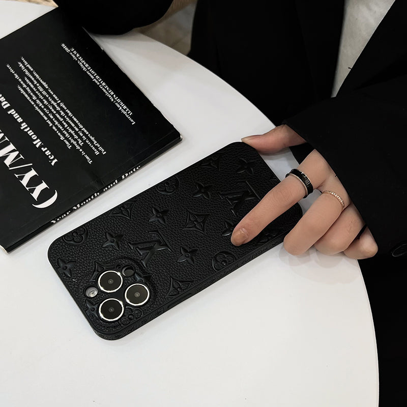 Lou Color Leather iPhone Case - Iphonecasehouse