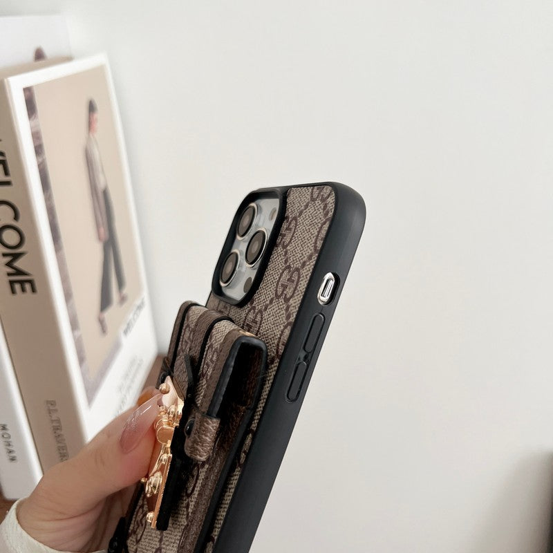 GG Card Bag Chain Classic iPhone Case - Iphonecasehouse