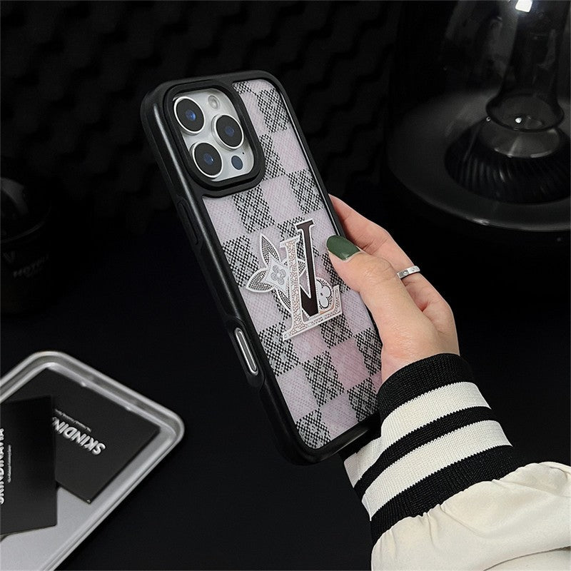 Lou Black Corner iPhone Case - Iphonecasehouse