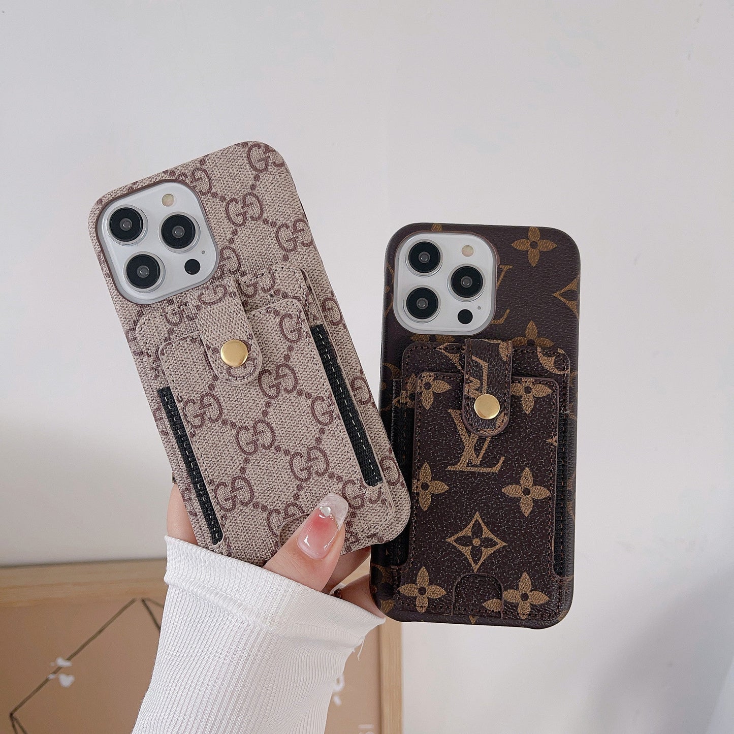 GG Card Holder iPhone Case - Iphonecasehouse
