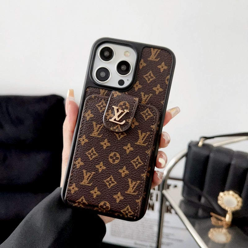 Lou Classic Card Bag iPhone Case - Iphonecasehouse