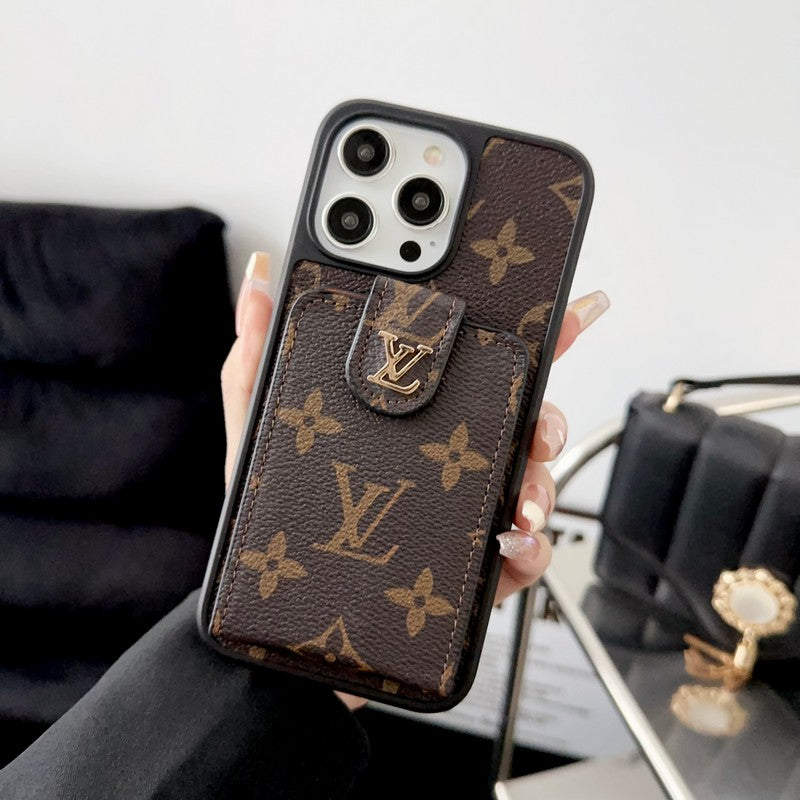 Lou Classic Card Bag iPhone Case - Iphonecasehouse
