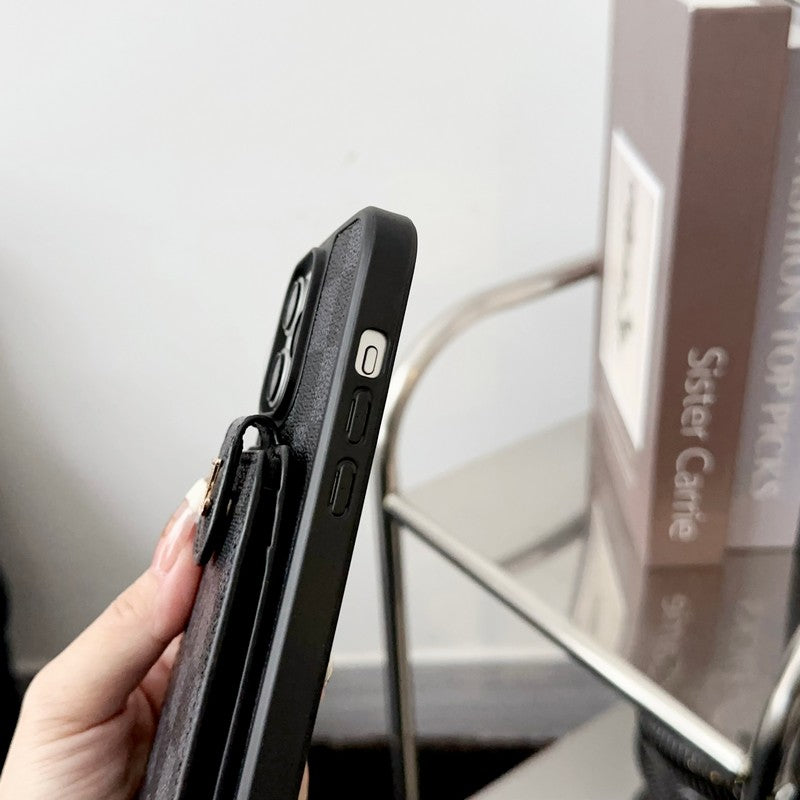 Lou Classic Card Bag iPhone Case - Iphonecasehouse