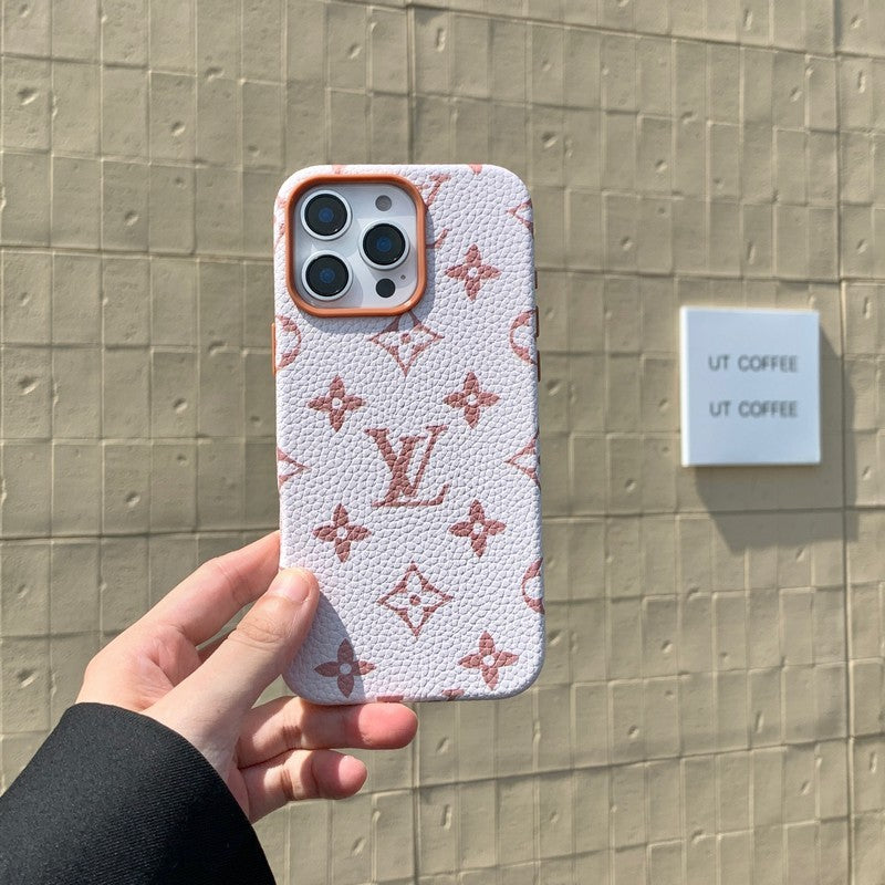 Lou Leather iPhone Case - Iphonecasehouse