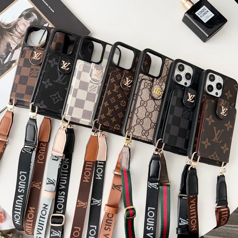 Lou Classic Crossbody Card Bag iPhone Case - Iphonecasehouse
