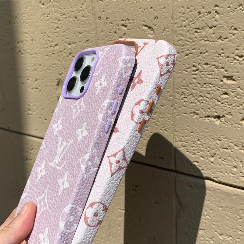 Lou Leather iPhone Case - Iphonecasehouse