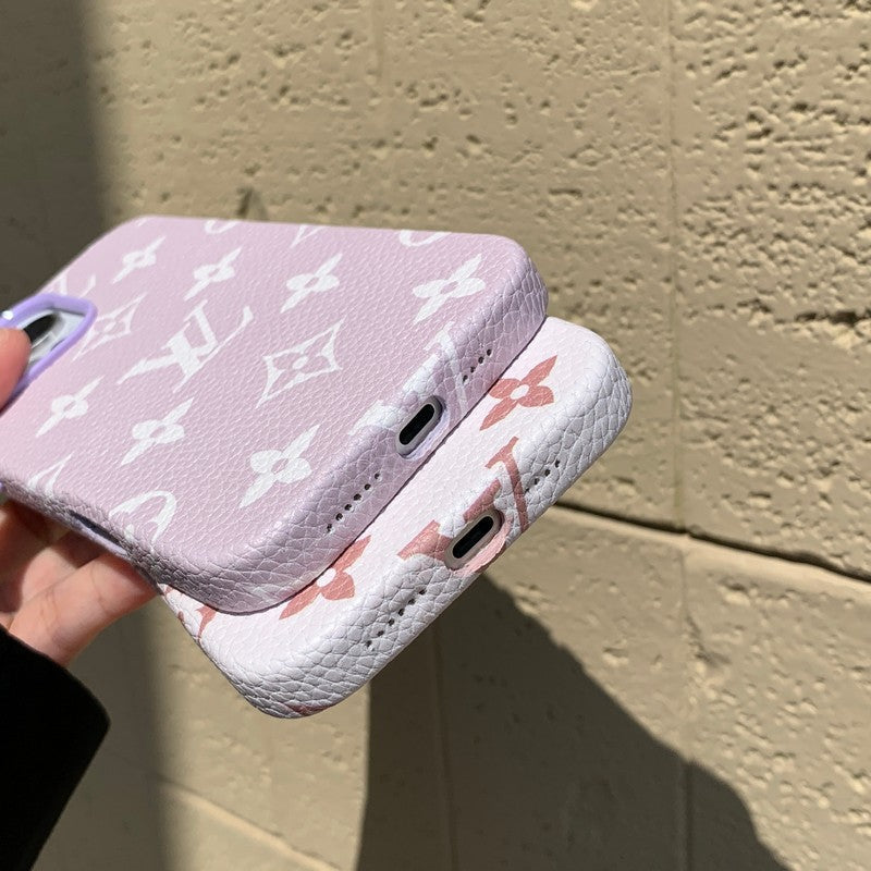 Lou Leather iPhone Case - Iphonecasehouse