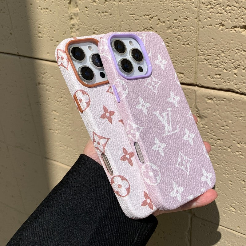 Lou Leather iPhone Case - Iphonecasehouse