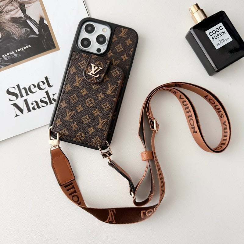 Lou Classic Crossbody Card Bag iPhone Case - Iphonecasehouse