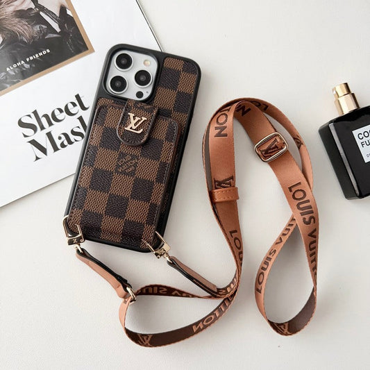 Lou Classic Crossbody Card Bag iPhone Case - Iphonecasehouse